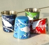 Nkuku 'Eva' Mini Hand Painted Cups - Set of Four