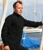 Blue Horizon Plain Fisherman Sweater with Turtle Neck (Black)