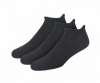 Bam Bamboo Trainer Socks (3 Pack - Black)