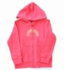 Kite Kids Rainbow Zip Through Hoody (Bubblegum)