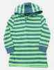 Kite Kids Boys Stripy Sailing Hoody (Spring Green/French Navy)