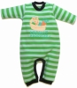 Little Green Radicals 'Locally Produced' Playsuit (Green/Aqua)
