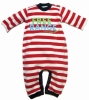 Little Green Radicals 'Free Range' Playsuit (Red/White/Blue)
