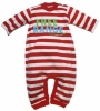 Little Green Radicals 'Free Range' Playsuit (Red/White)