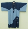 Fuji Kimono Men's Silk Vintage Kimono - 'Fan Dance'