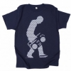 THTC 'Steppin' Out' Organic Cotton T-Shirt (Navy)