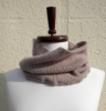Snood Lambswool Hat and Snood Set (Nude)