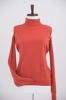 Snood Flared Sleeve Sweater (Rust)