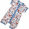 Piccalilly 'Little Sailor' Short Sleeve Playsuit (Multi)
