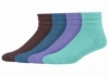 Bam Bamboo Active Socks (4 Pack - Multi)
