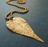 La Jewellery Recycled Brass 'After The Storm' Necklace (For Her)