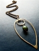 La Jewellery Recycled Brass 'Bloom' Necklace