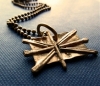 La Jewellery Recycled Brass 'Together We Unite' Necklace