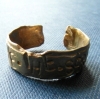 La Jewellery Recycled Brass 'Grant Me The Serenity' Ring