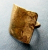 La Jewellery Recycled Brass 'Rachael' Ring