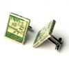 Drops of Sun 'Hurling' Postage Stamp Cufflinks