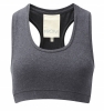 FROM Clothing Organic Cotton Crop Top (Dark Grey Marl)