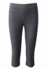 FROM Clothing Organic Cotton 3/4 Leggings (Dark Grey Marl)