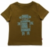 Red Urchin Robot T-Shirt (Olive)