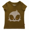 Red Urchin Owl T-Shirt (Olive)