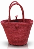 Kerala Craft 'Milli' Large Bag (Red)
