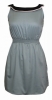Annie Greenabelle Split Back Dress (Duck Egg)