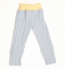 Mini Magpie Upcycled Wool Trousers (Pale Blue)