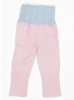 Mini Magpie Upcycled Wool Baby Trousers (Pink/Blue)