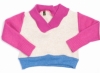 Mini Magpie Upcycled Wool Contrast Jumper (Multi)