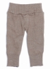 Mini Magpie Upcycled Merino Baby Leggings (Taupe)