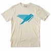 Silverstick Organic Cotton 'Bird' T-Shirt (Mens - Stone)