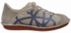Po-Zu 'Brisk' Leather Sneaker (Mens - Natural/Blue)