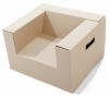 Paperpod Toddler Chairs - 2 Pack (Brown & White)