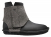 Po-Zu 'Wrap' Boot (Mens - Black/Grey)
