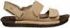 Po-Zu 'Barfly' Leather Sandal (Mens - Cream)