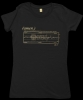 THTC 'Amen Break' Organic Cotton T-Shirt (Ladies - Black)