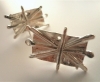 La Jewellery Recycled Silver 'Together We Unite' Cufflinks