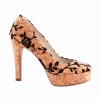 NAE 'Rose' Embroidered Heels (Ladies - Cork)