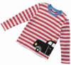 Piccalilly Organic Cotton 'Hackney' Long Sleeve Tee