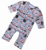 Piccalilly Organic Cotton 'Piccalilly Circus' Playsuit & Hat