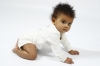 The Little Green Sheep Organic Bodysuit (Eco White & Natural)