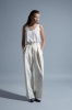 KOMMENT Hemp Silk & Bamboo Trousers (Natural)