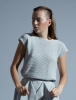 KOMMENT Hand Knitted Soy Silk Top (Twilight)