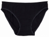 No Balls Bamboo Seamless Bikini Briefs (Black)