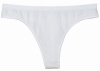 No Balls Bamboo Seamless Thong (White)
