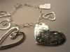 La Jewellery Recycled Silver 'Twinkle Toes' Bracelet