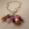 La Jewellery Recycled Silver 'Summer Sun' Bracelet