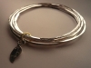 La Jewellery Recycled Silver 'Bardot' Bangle