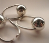 La Jewellery Recycled Silver 'Planet' Ring