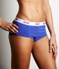 Bam Bamboo Branded Shortie Knickers (Blueberry)